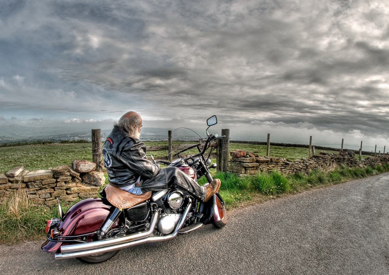 Biker på tur